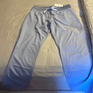 Figs Slate blue Livingston petite scrub pants